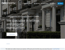 Tablet Screenshot of nowproperty.com